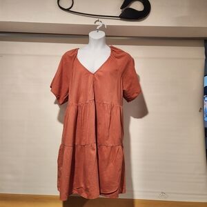 Old Navy Terracotta Mini Dress